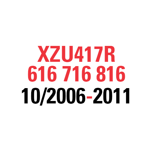 XZU417R "616,716,816" 10/2006-2011